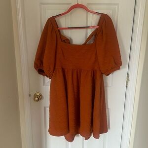 Free People Sunset Violet Babydoll Dress